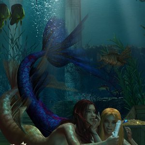 Treasure of Mermaids (Renderotica Comics) thumbnail