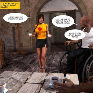Lost Bet - Petra Helps The Elderly image 002