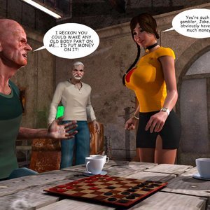 Lost Bet - Petra Helps The Elderly image 006