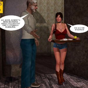 Lost Bet - Petra Helps The Elderly image 011