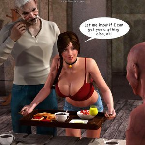 Lost Bet - Petra Helps The Elderly image 017