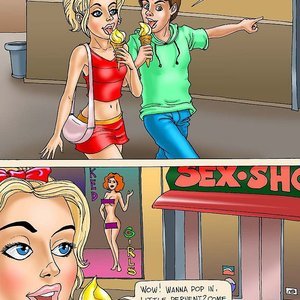 Family Orgy Gallery - A Family Orgy Seduced Amanda Comics - Cartoon Porn Comics