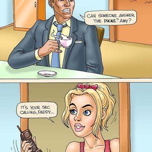 Amanda Porn Comics - Being Dads Secretary (Seduced Amanda Comics) - Cartoon Porn Comics