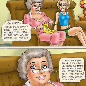 Comics Cartoon Grandma Porno