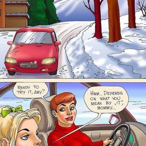 Sexy Skiing Seduced Amanda Comics - Cartoon Porn Comics