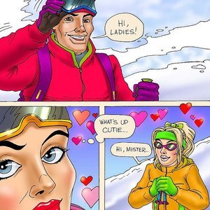 Sexy Skiing image 004