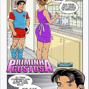 Priminha Gostosa - Hot Cousin - Issue 1 - Portuguese image 002