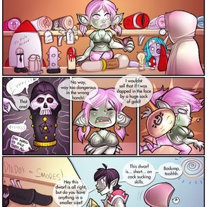 Dildo Porn Comics - World of Warcraft - Dildo of Doom (Shia Comics) - Cartoon Porn Comics