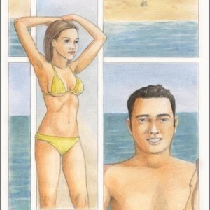 Jessica Alba-Beach Sex (SinFulComics Collection) - Cartoon Porn Comics