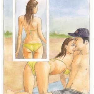 Jessica Alba-Beach Sex image 002