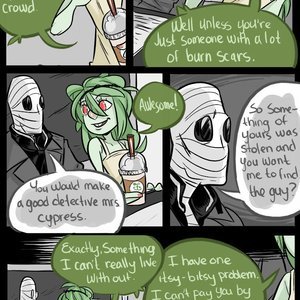 Mr.Invisible and the vampire - Issue 2 image 002