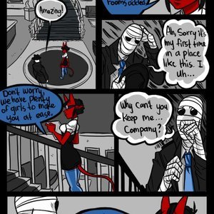 Mr.Invisible and the vampire - Issue 3 image 002