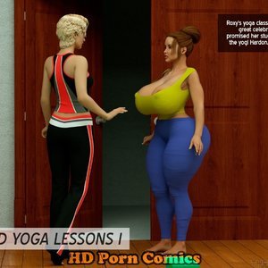 Naked Yoga Lessons - Issue 1 (The Foxxx Comics) - Cartoon Porn Comics