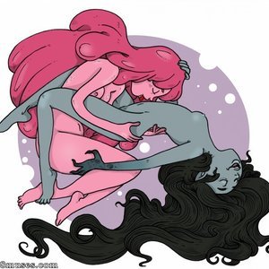 Princess Bubblegum and Marceline image 006