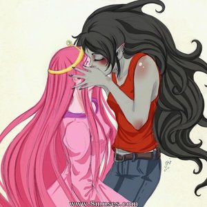 Princess Bubblegum and Marceline image 014