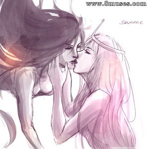 Princess Bubblegum and Marceline image 027