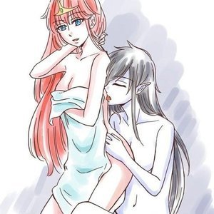 Princess Bubblegum and Marceline image 032