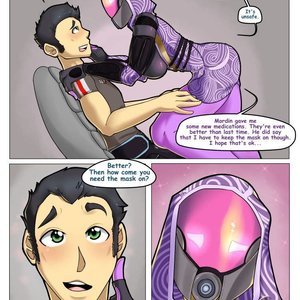Tali x Shepard image 002