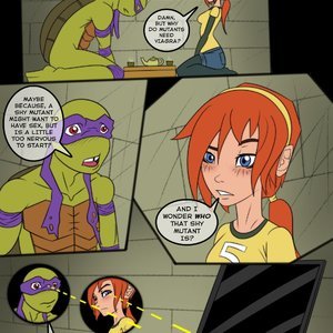 TMNT - Relax in April image 008