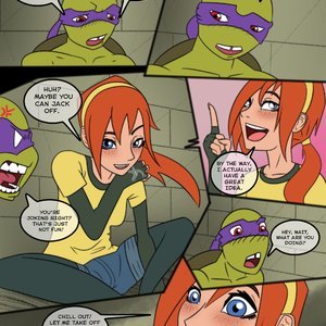 TMNT - Relax in April image 010