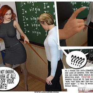 Anonymous Virgins Part 2 - Sex Lesson image 033