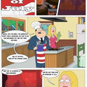 American Dad! Hot Times On The 4th Of July! (Various Authors) - Cartoon  Porn Comics