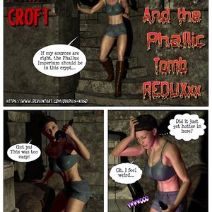 Lara Croft Cartoon Porn - Lara Croft & The Phallic Tomb Reduxxx (Various Authors) - Cartoon Porn  Comics