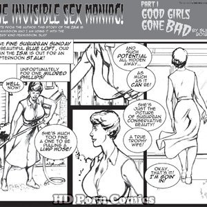 Invisible Sex Maniac Hentai Comic