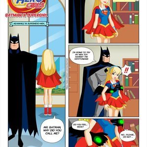 Xxx Supergirl Cartoon Drawing - Super Hero Girls Comic