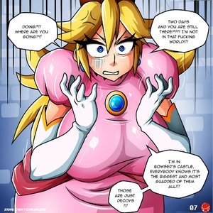 Princess Peach - Help Me Mario - The Prequel image 008