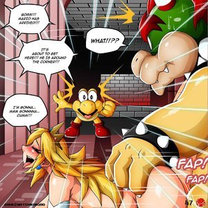 Peach And Bowser Porn Comic - Princess Peach - Help Me Mario - The Prequel (Witchking00 Comics) - Cartoon Porn  Comics