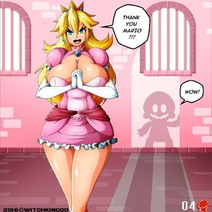 Princess Peach - Thanks Mario image 005