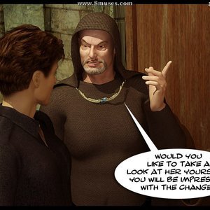 The Monastery - Issue 4 - Return of the Husband (3D BDSM Dungeon Comics) image 004