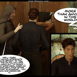 The Monastery - Issue 4 - Return of the Husband (3D BDSM Dungeon Comics) image 015