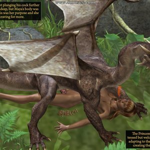 Dragon Bride (3DMonsterStories Comics) image 179