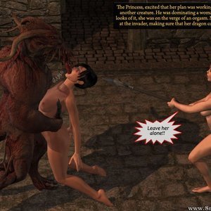 Dragon Bride (3DMonsterStories Comics) image 204