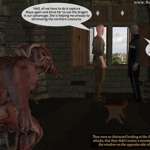 Dragon Bride (3DMonsterStories Comics) image 215