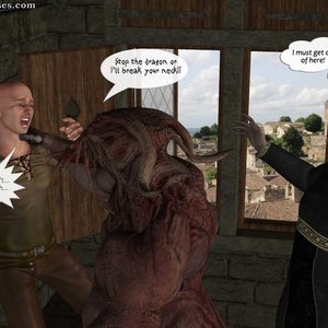 Dragon Bride (3DMonsterStories Comics) image 216