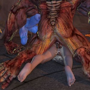 Jasmines Ordeal (3DMonsterStories Comics) image 072