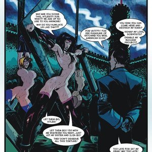 American Icon vs evil nazis (9 Superheroines Comics) image 013