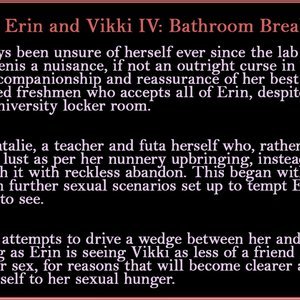 Erin and Vikki - Bathroom Break (Affect3D Comics) image 002