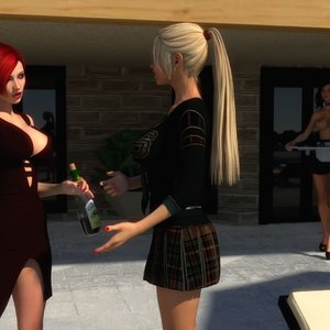 Erin and Vikki V After School Activities (Affect3D Comics) image 078