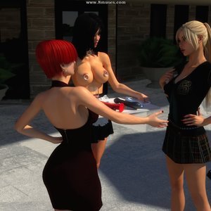 Erin and Vikki V After School Activities (Affect3D Comics) image 080