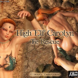 High Elf Carolyn The Rescue (Affect3D Comics) thumbnail