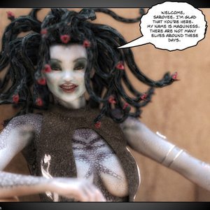 Saroyees Quest - Part 2 - The Queen Of Snakes (Affect3D Comics) image 025