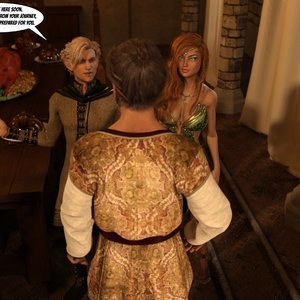 Fairy Tales - Elven Schoolgirls (Affect3D Comics) image 005