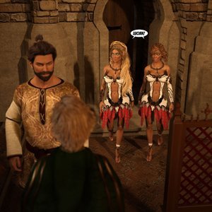 Fairy Tales - Elven Schoolgirls (Affect3D Comics) image 006
