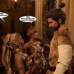 Fairy Tales - Elven Schoolgirls (Affect3D Comics) image 016