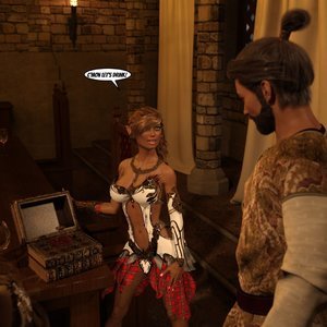 Fairy Tales - Elven Schoolgirls (Affect3D Comics) image 018