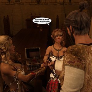 Fairy Tales - Elven Schoolgirls (Affect3D Comics) image 019
